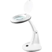 Rebel Lampe de table avec loupe NAR0460-2 5D 6W 60-LED pour atelier