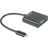 Lanberg Adaptateur AD-UC-VG-01 Connecteur USB Type-C mâle vers VGA femelle 15CM couleur noir