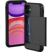IMoshion Coque arrière avec porte-cartes Apple iPhone 11 - Noir