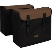 Greenlands - Paire de sacoches de vélo - 34 litres - Noir/Marron