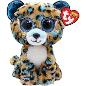 TY Beanie Boos Small Cobalt le leopard