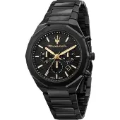 Maserati Montre à affichage analogique noir