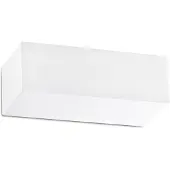 Faro Eaco-1 - Petite Applique Murale D'intérieur À 1 Ampoule En Plâtre Blanc, G9