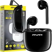 Awei Earphones Bluetooth T28 TWS+docking Black
