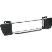 ACV Adaptateur de façade 1-DIN compatible avec BMW X3 (E83) noir
