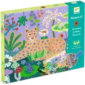 Djeco Peinture 3D enfant Forêt tropicale