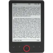 Denver Liseuse électronique E-Ink, écran 6 pouces, 4 Go de stockage, autonomie de 20 h