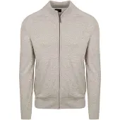 State of Art Cardigan Mouliné Kaki