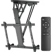 Macleans Support électrique pour plafond incliné Support avec télécommande 35kg 32-70"