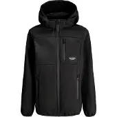 Jack & Jones Junior Veste mi-saison 'JJTheo' noir / blanc