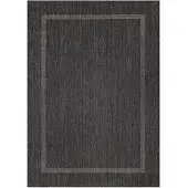 Ayyildiz Teppiche Ayyildiz | Tapis d'extérieur Relax - 140 cm x 200 cm - Noir - Élégant et résistant aux intempéries