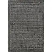Ayyildiz Teppiche Tapis d'extérieur GIZA Noir 160 x 160 cm Rond