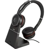 Jabra Evolve 75 SE UC Casque Stéréo de Bureau + Station de Charge