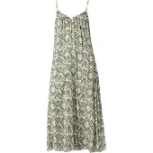 Deeluxe Biliana Sleeveless Long Dress Vert S Femme