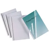GBC Chemise à reliure thermique ThermaBind Standard, Relieuse : accessoires, Transparent