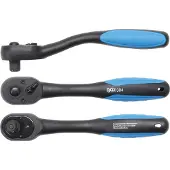 Bgs Cliquet réversible gainé de plastique Sortie carré mâle 12,5 mm (1/2") - 304