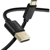 Akyga , Câble USB / Micro-USB 1.8m de charge et de synchronisation, Noir