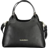 Valentino Élégant sac à main noir pour femme avec bandoulière amovible