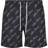 Urban Classics Shorts de bain noir / blanc