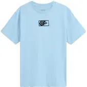 Vans By Blocked Box Short Sleeve T-shirt Bleu S Enfants