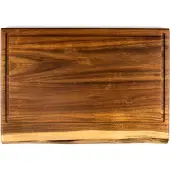 Style de Vie Planche à découper - Avec bord naturel - 50x35x3cm - Bois d'acacia
