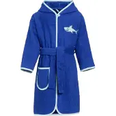 Playshoes Peignoir bleu cobalt / bleu pastel