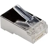 Roline Connecteur RJ45 cat. 6 blindé, pour fil / câble, 10pcs (21.17.3061)