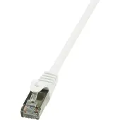 Logilink câble patch, cat. 6, F/UTP, 2,0 m, blancá