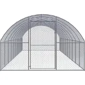 vidaXL Poulailler d'extérieur 3x10x2 m Acier galvanisé