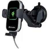 Verbatim FWC-03 Pro Qi Fast Wireless Autoladegerät retail Smartphone Noir USB Recharge sans fil Auto