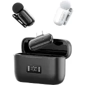 Ulanzi Microphone sans fil A200 Mini Mic USB-C - Noir/Blanc