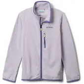 Columbia Essential Hike Grid Full Zip Fleece Violet 8-9 Years Garçon