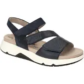Gabor ROLLINGSOFT Femmes Sandale - Sandalettes bleu Loisirs NEU