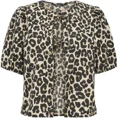 ONLY Chemisier 'ONLJENNA' beige / sable / noir