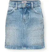 ONLY GIRLS Jupe 'KOGSTELLA' bleu clair