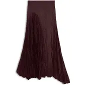 BOSS Jupe longue asymétrique en satin à texture froissée
