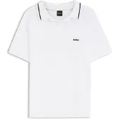 BOSS Member 10278041 Short Sleeve Polo Blanc 3XL Homme