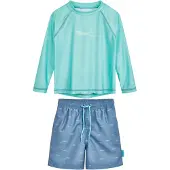 Playshoes Protection UV 'Hai' bleu / turquoise