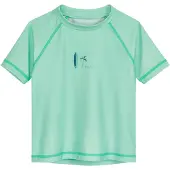 Playshoes Protection UV bleu foncé / menthe