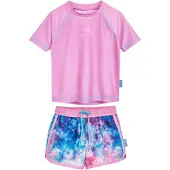 Playshoes Protection UV bleu / bleu cobalt / orchidée