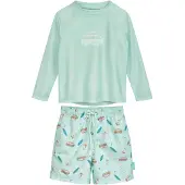 Playshoes Protection UV saphir / caramel / menthe / blanc