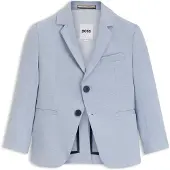 BOSS Veste de costume enfant en tissu stretch pied-de-poule