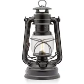 Feuerhand Baby Special 276 Noir Mat, 276-LED-MZ, lampe tempête à LED