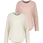 Alife & Kickin T-shirt 'LeabellaAK A' rose ancienne / blanc