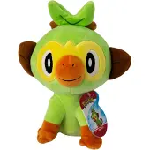 Jazwares - Pluszowa maskotka Grookey 20cm z Pokemon - oficjalny produkt premium