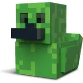 TUBBZ Figurka PVC Creeper 5 cm Tubbz z gry Minecraft - miniatura dekoracyjna