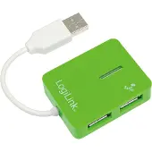 2Direct Hub USB 2.0 Smile, 4 ports, grn