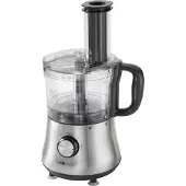Clatronic Robot de cuisine KM 3646 acier inoxydable, jusqu'à 1,5 litre, accessoires inclus