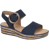 Gabor Dames Des sandales 84.550 bleu