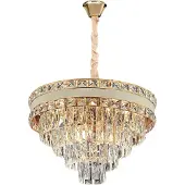 Toolight Lampe Suspendue G048-CP 50cm Gold